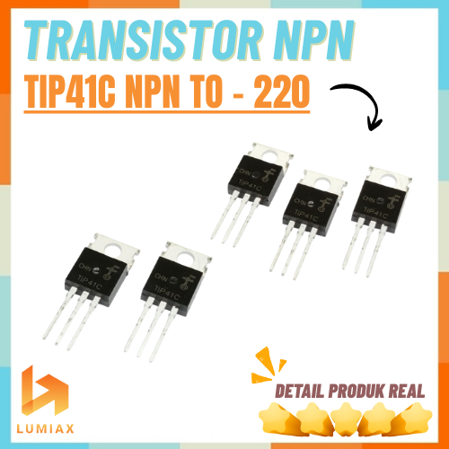 TIP41 TIP 41 TIP41C NPN TO-220 ทรานซิสเตอร์พลังงาน