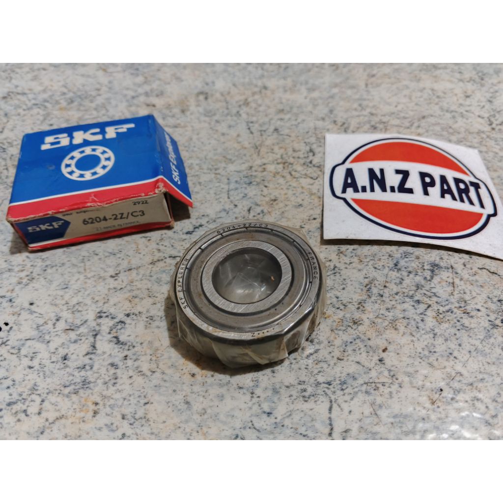 แบริ่ง - Klaher - Roller SKF 6204 2Z C3 - ผลิตในฝรั่งเศส