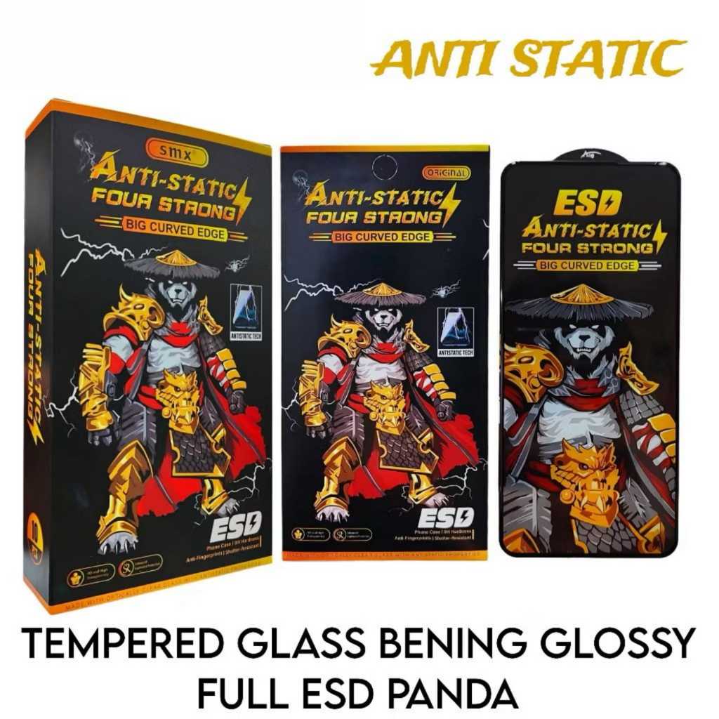 TEMPERED GLASS PREMIUM CLEAR GLASS ESD PANDA ANTI-STATIC สําหรับ SAMSUNG A02 A02S A03 A03 CORE A04 A