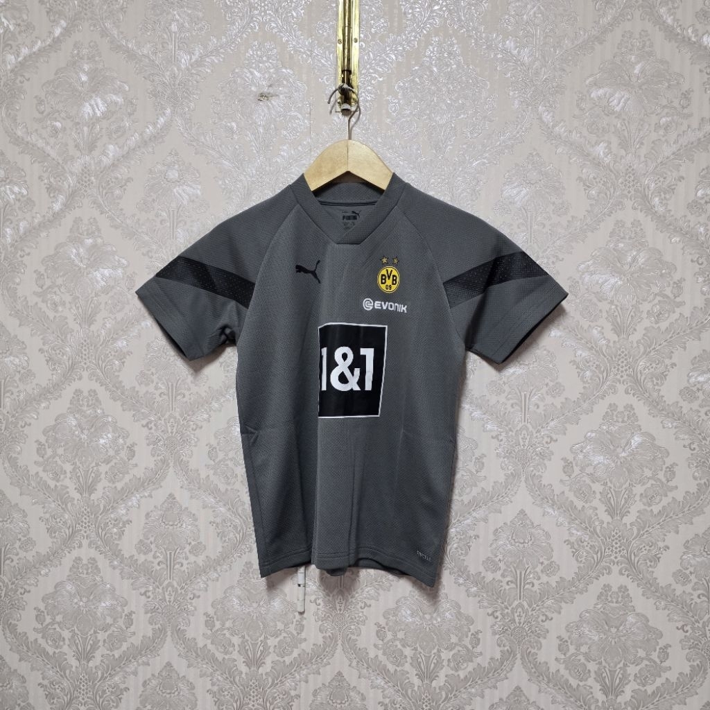 PM BVB BoRUSIA DORTMUND TRAINING JERSEY JUNIOR - ใหม่เอี่ยมพร้อมแท็ก (SAMPLE TAG) - SIZE M KIDS - 57