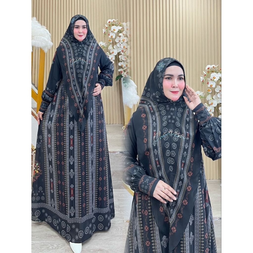 ชุด Syari Gamis Kalya ล่าสุด By Charissa Syari / Contemporary Syari Gamis / หรูหรา Syari Gamis / สวย