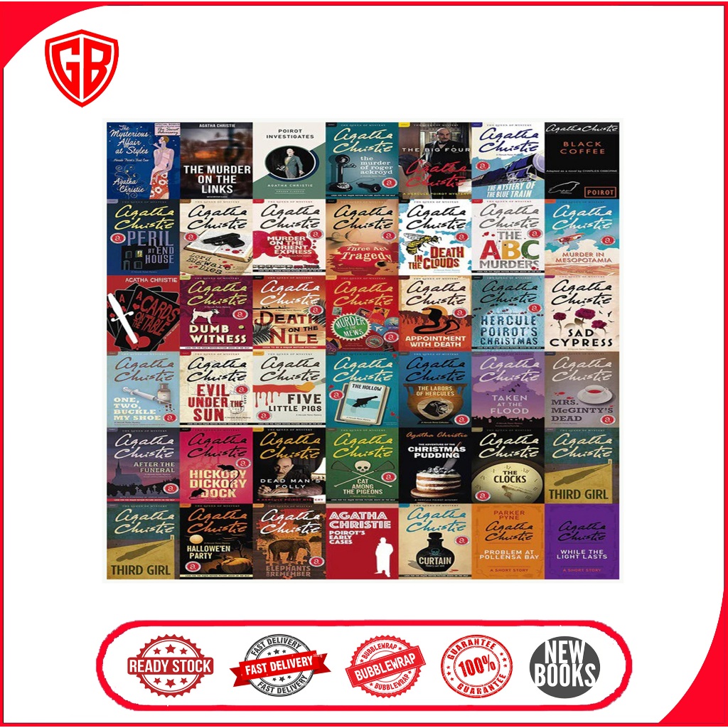 Hercule Poirot, a novel by Agatha Christie (English).