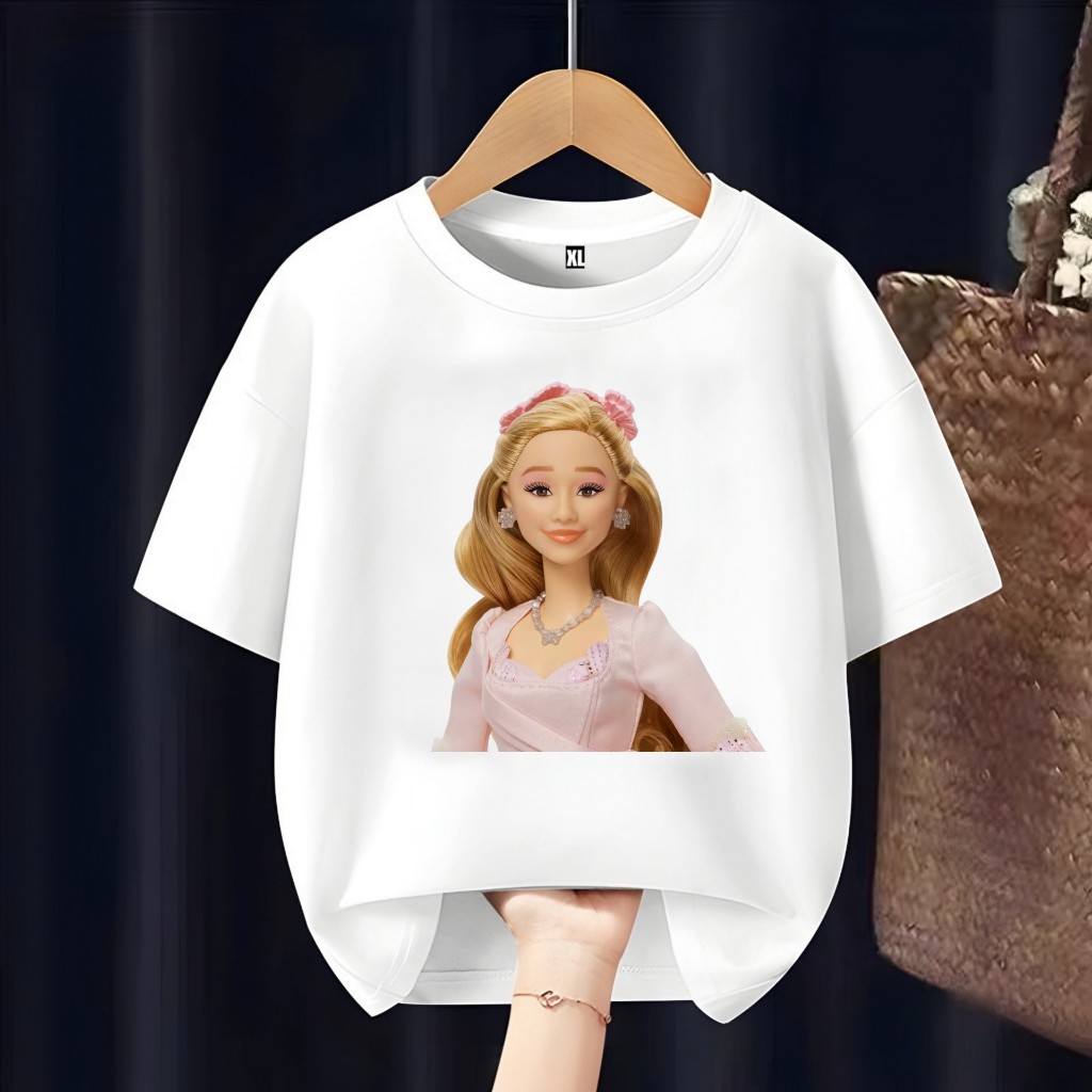 GLINDA WICKED KIDS เสื้อยืดสําหรับชื่อที่กําหนดเองที่ดีฟรี