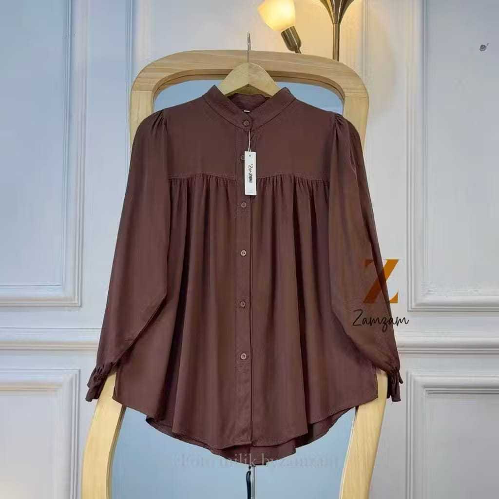 KEMEJA Alysa Blouse เสื้อเชิ้ตผู้หญิงที่เป็นมิตรพยาบาล