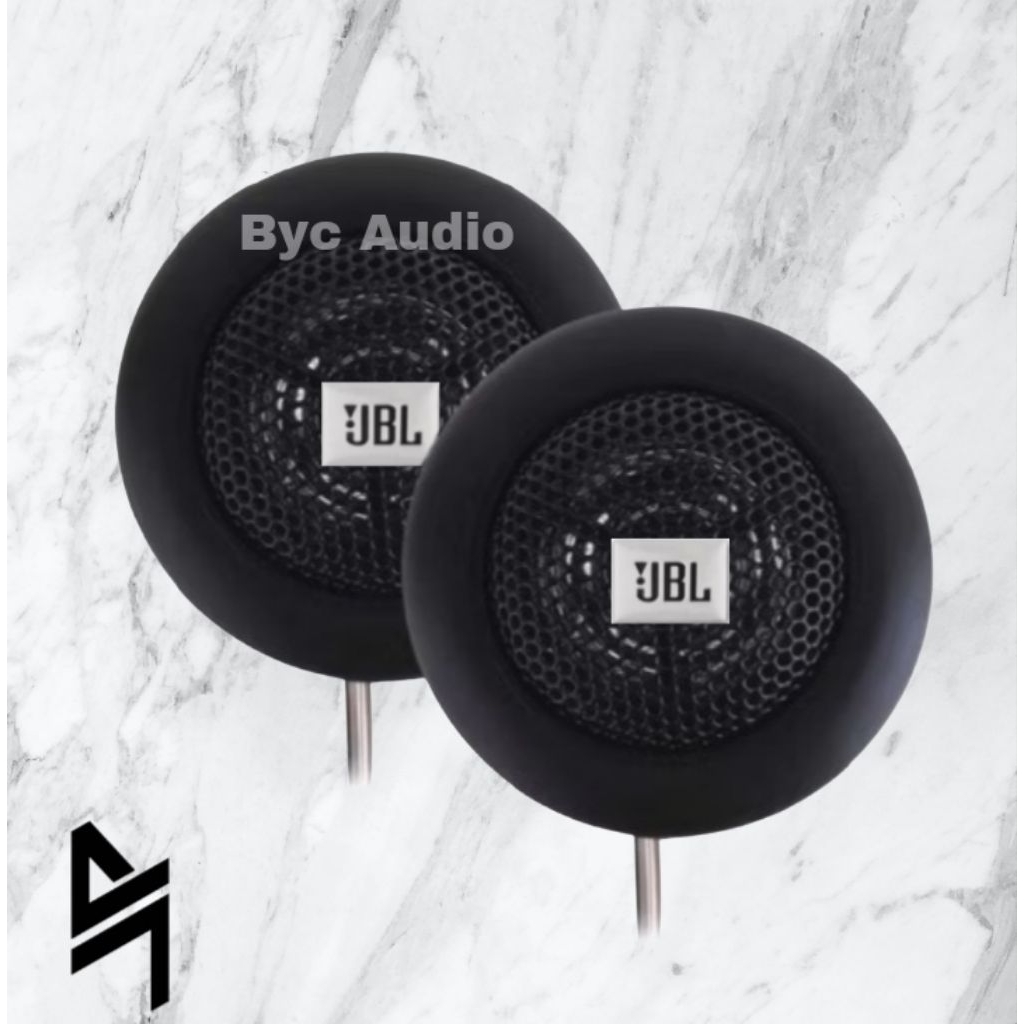TWEETER JBL SPEAKER DASHBOARD 200W ROUND SILVER LOGO (คู่ 2 ตัว)