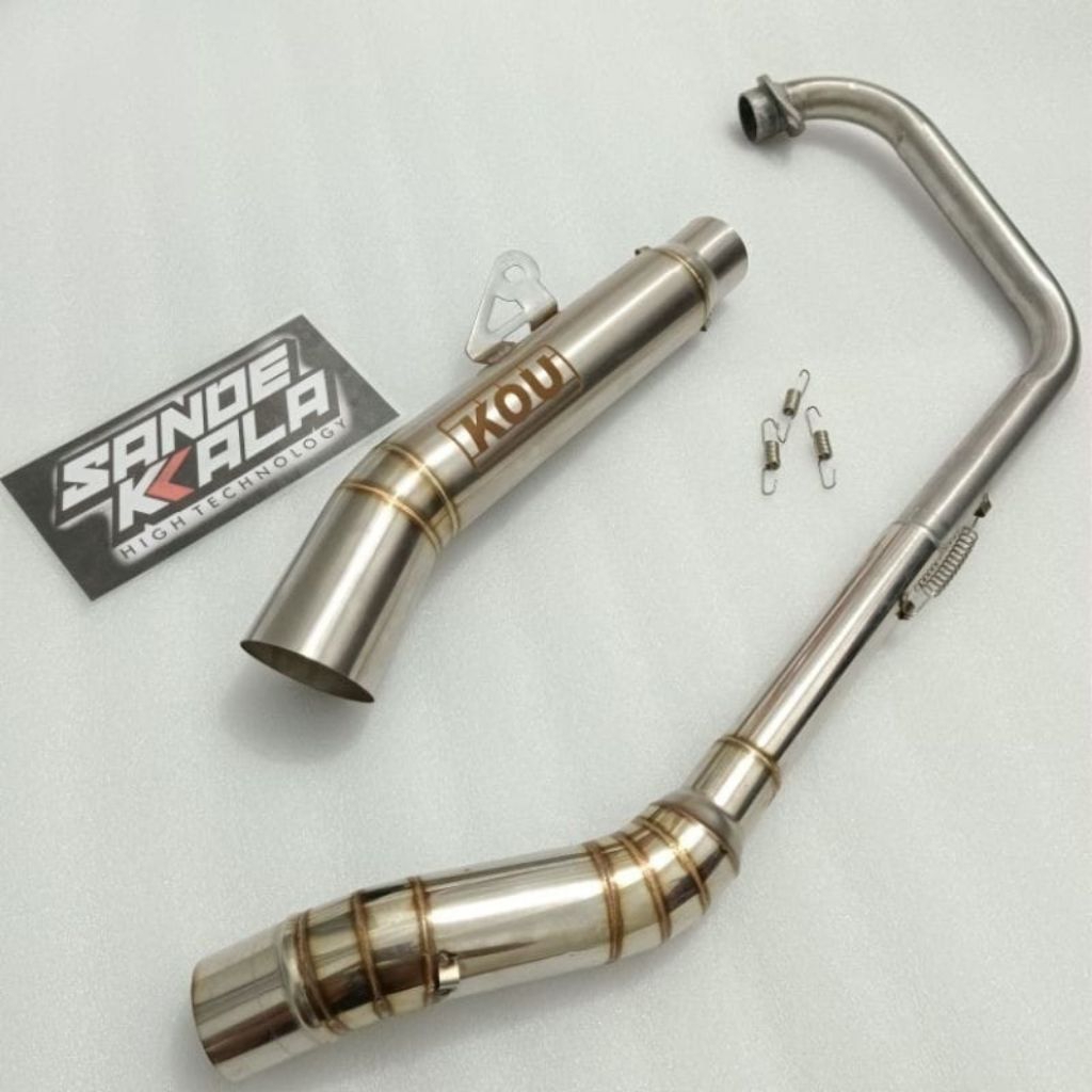 ซุปเปอร์เปิดkou MAHACHAI เปิดท่อ BigBrace 51 มม.ท่อไอเสียสําหรับ Raider 150carb Raider 150fi sonic15