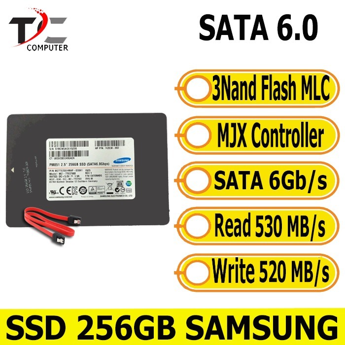 SAMSUNG 250GB / 256GB SATA III SATA 6.0 SSD SAMSUNG 2.5INCH