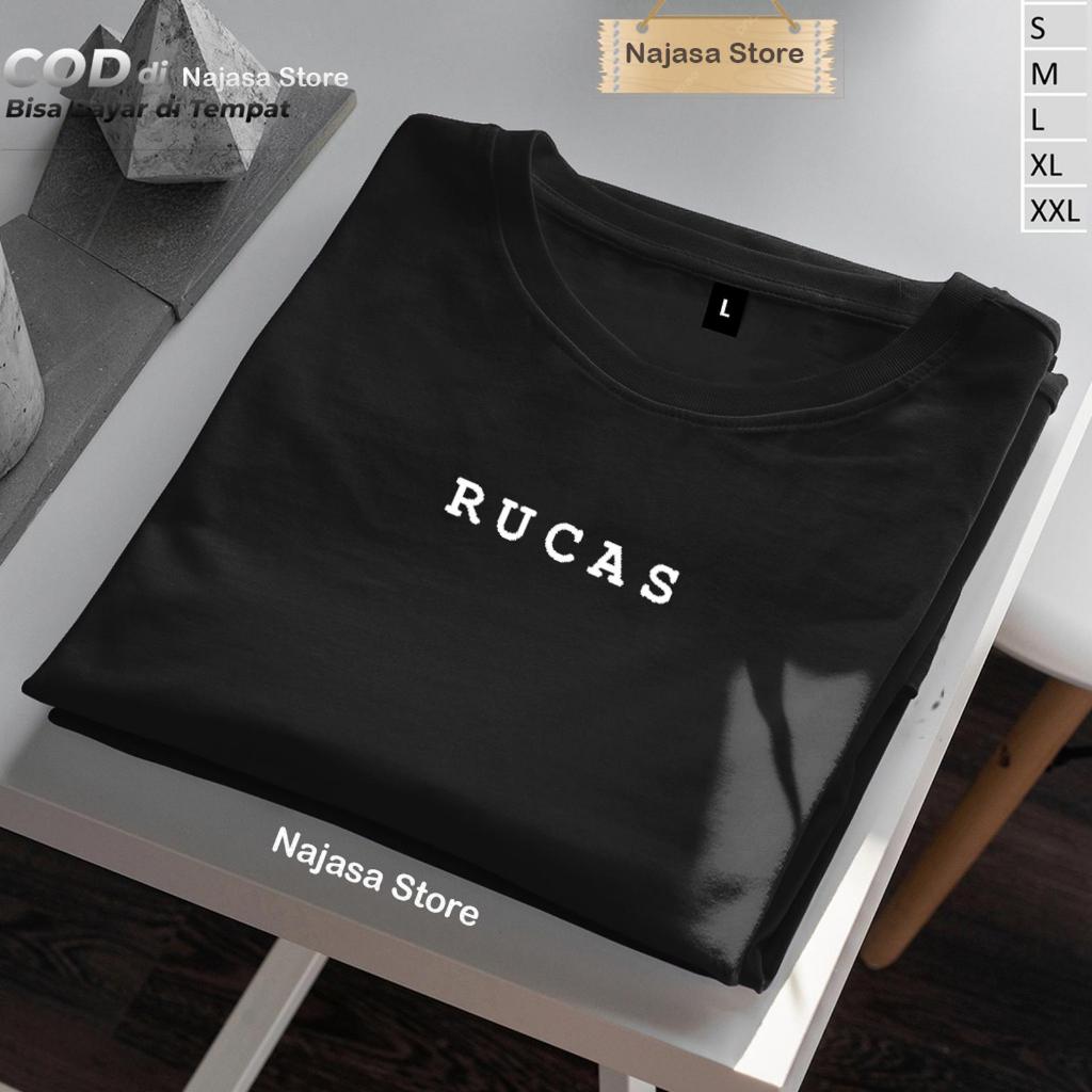 RUCAS Official Mens T-shirt RUCAS Cotton 100% Premium Casual Fashion