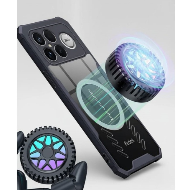 HP ZANETA - เคสโทรศัพท์ XIAOMI POCO F8 ULTRA / PRO - คลิปขยายกันกระแทก