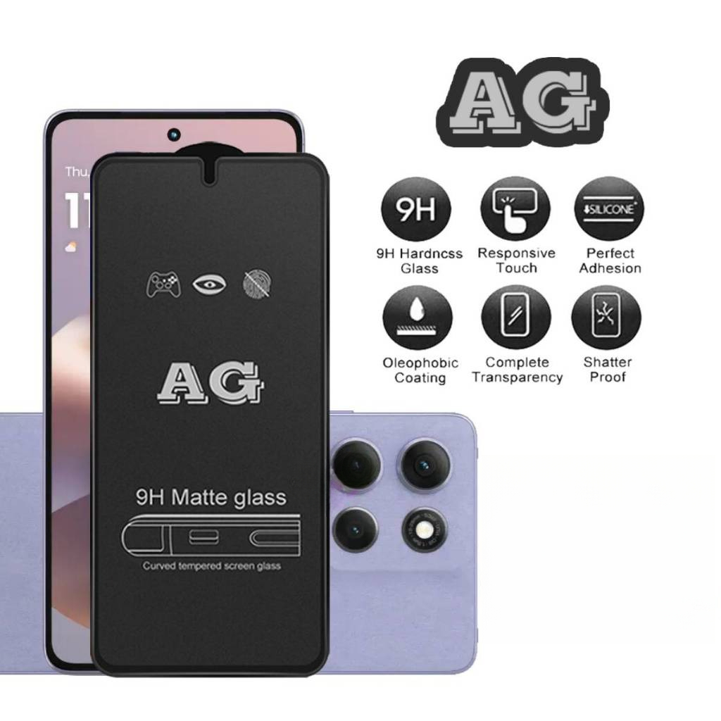 LAYER AG Tg Full Matte Glass Motorola Moto G06 Power G 5G G54 5G G45 5G G05 G15 Power 2025 G15 G 202