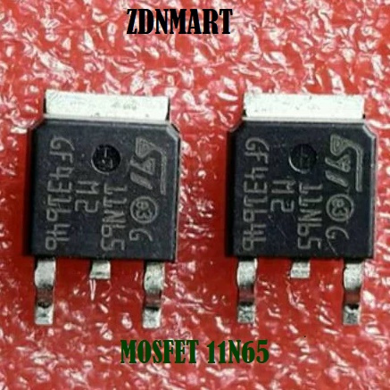 SMD MOSFET STD11NM65N 11N65 11N65N STD11NM65 11N65N 11N65M2 G11N65M2 เดิม 11n65