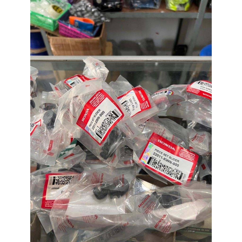 10 ชิ้น ชิ้นสไลด์/เลื่อน KWN Vario 125/150 Pcx 150/160 | สไลเดอร์ Kwn - 22011KWN900