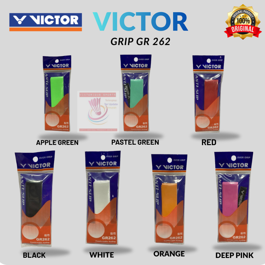 ด้ามจับแบดมินตัน VICTOR GR 262 GR262 GR262 ORIGINAL