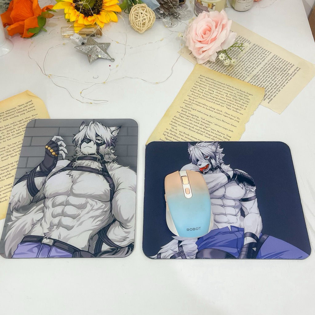 ZZZ Mousepad Lycaon Zenless Zone Zero Fanmerch