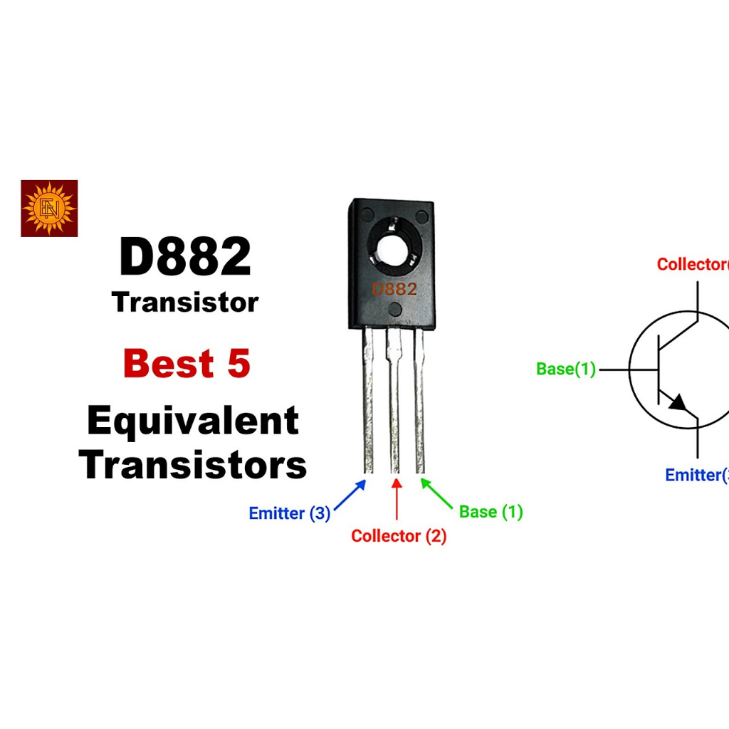 NPN TRANSISTOR BIPOLAR 2SD882 D882 PLANNING D9 KEHE