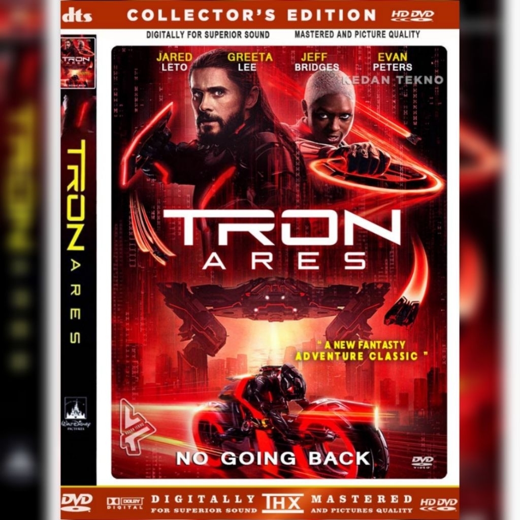 TRON FILM CASSETTE: ARES .2025 - LATEST - HD