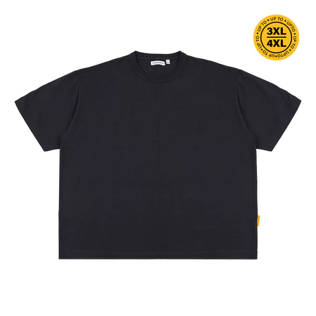 House of Smith Bdg Mens Boxy T-Shirt - Raw 230 Boxy Crop Black - Boxy T Shirt