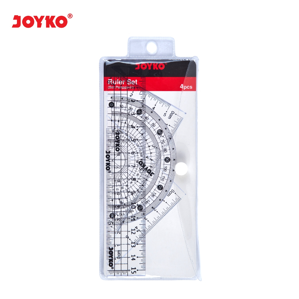 JOYKO RL-PS2 RULER SET 4 ประเภท / RULER SET 4 ชิ้น