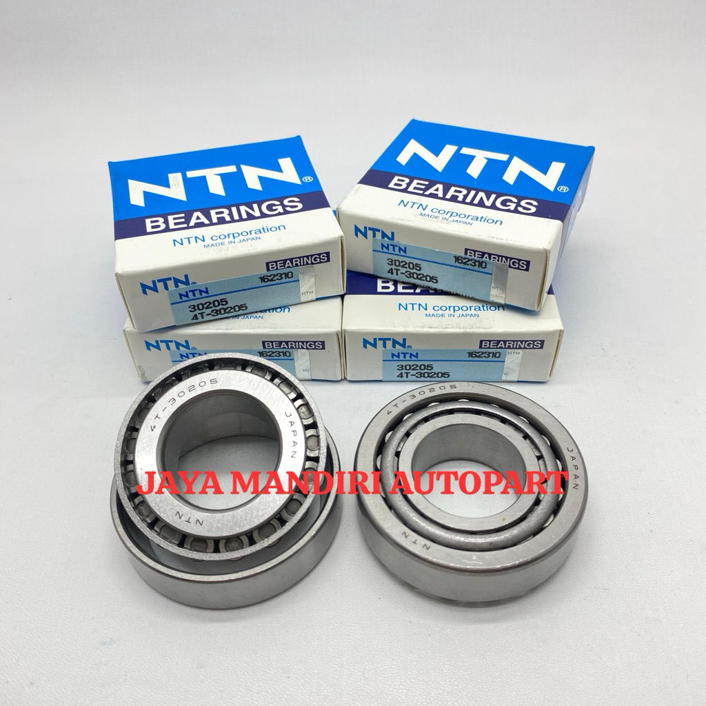 BEARING 30205/30205 JR NTN JAPAN REAR WHEEL BEARING STEERING 25x52x16.5MM NTN