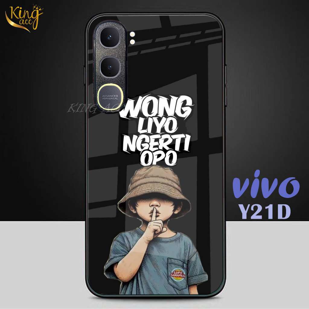 HP Glitter Glass เคสโทรศัพท์สําหรับ Vivo Y21D Y31 - Vivo Y21D Y31 เคสโทรศัพท์ - K89