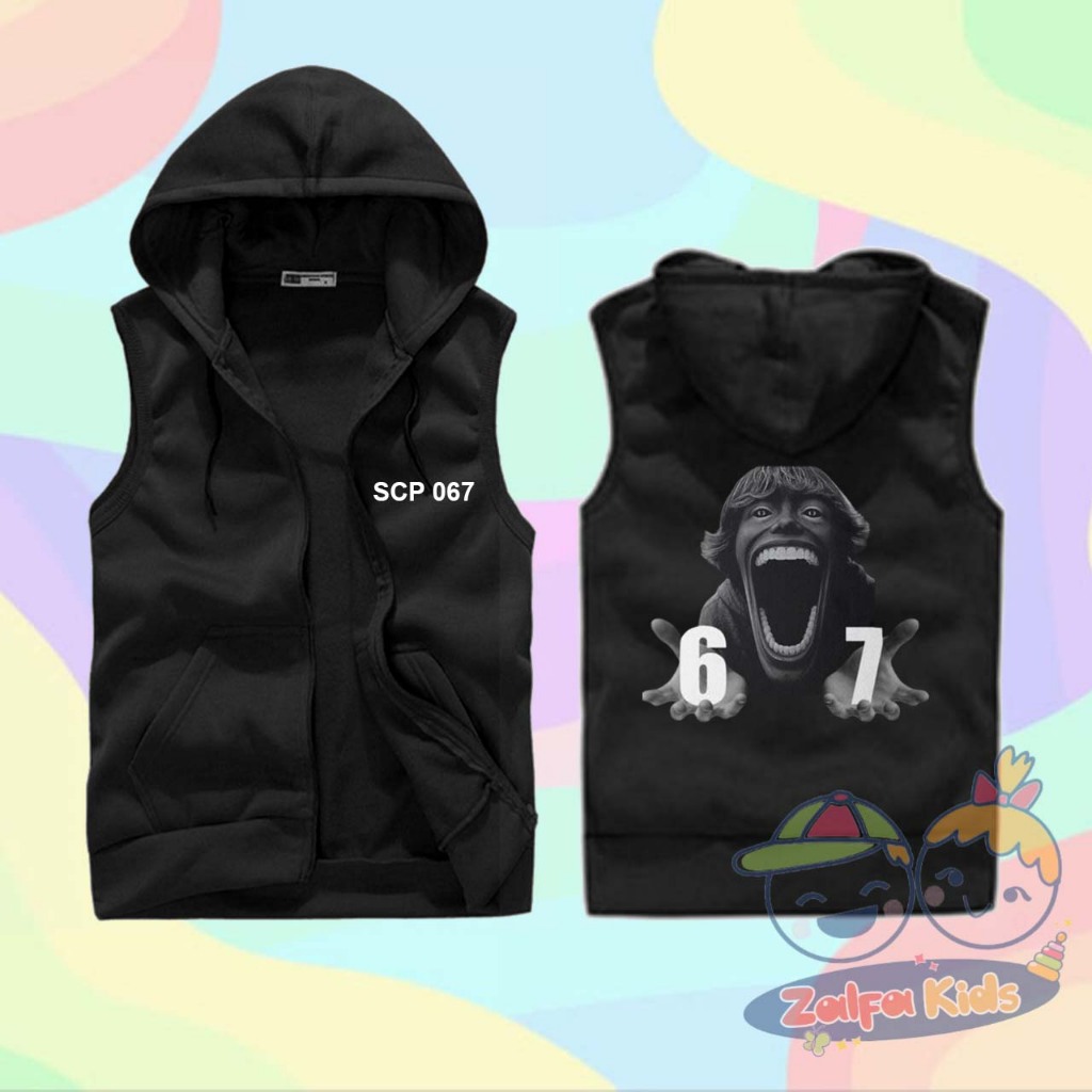 Anomali SCP 067 KID Roblox Kids Vest Jacket - การพิมพ์ชื่อฟรี