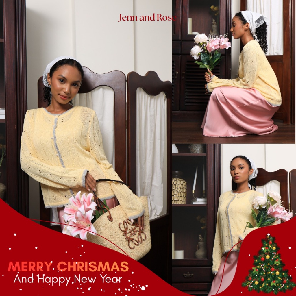 [JENN&ROSE]Aina Summer Cardigan / Aina Korean Outer knit แขนยาวผู้หญิง