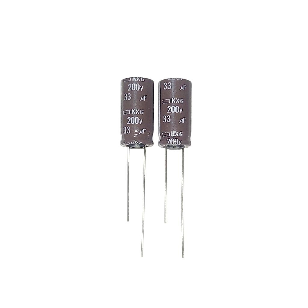 ELKO CHOCOLATE-33UF-200V-33 200V-KXG-ORIGINAL