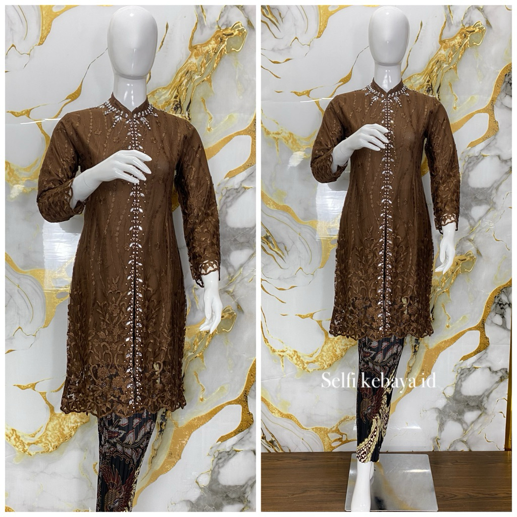 เสื้อสมัยใหม่ kebaya / เสื้อทูนิคล่าสุด kebaya / ชุดเสื้อพยาบาล / kebaya แต่งงาน / ผ้าผ้า kebaya / ส