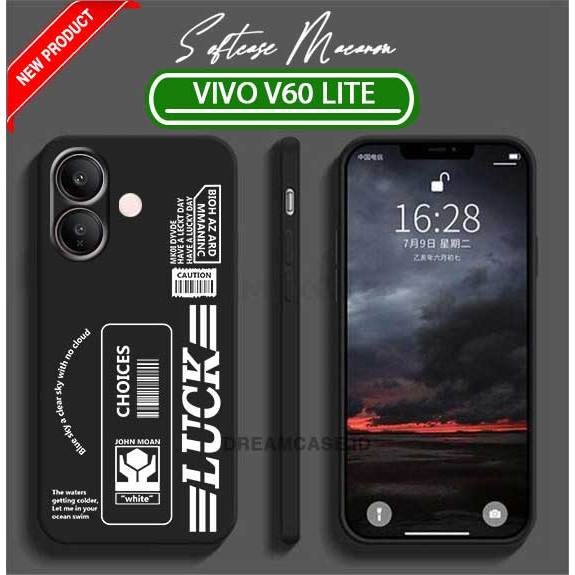 [UV36] Softcase Square Luck For VIVO V60 LITE - CASE - CUTE CASE