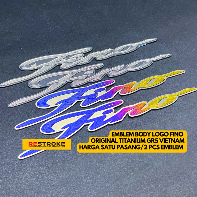 FINO TITANIUM GR5 VIETNAM LOGO BODY EMBLEM