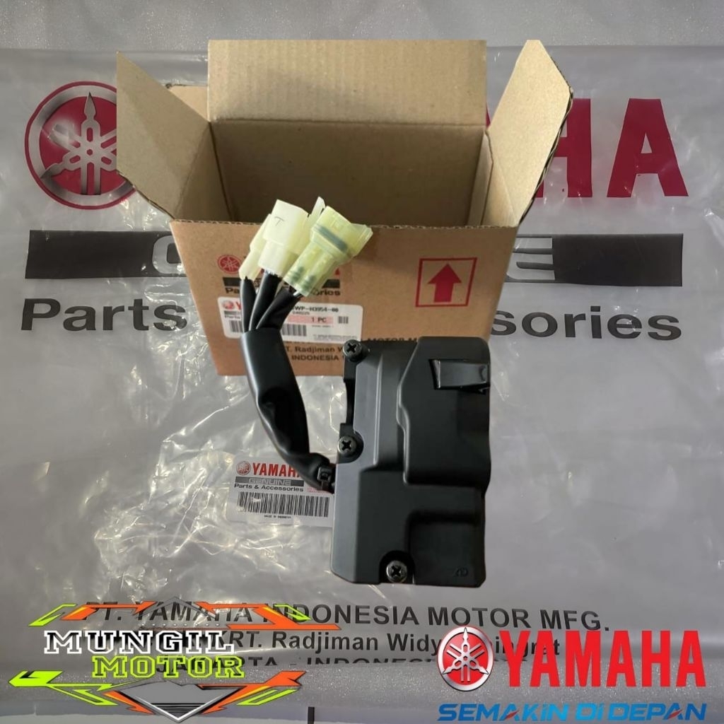 TOMBOL SWITCH RIGHT START BUTTON SWITCH ใหม่ AEROX ALPHA ORIGINAL YGP B3F-H3972-02