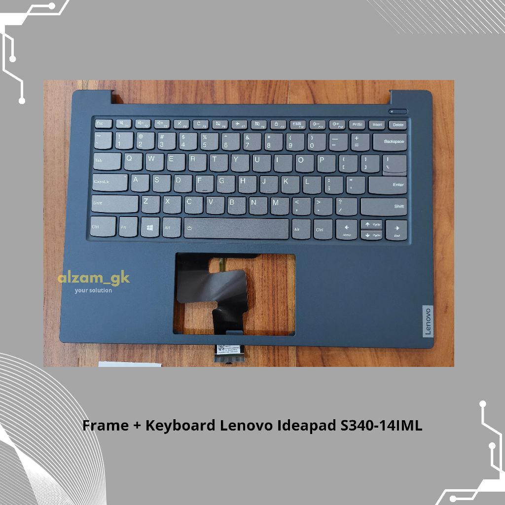 Lenovo Ideapad S340-14IML 3-14ITL6 Slim 5-14IMH9 Yoga S740-14IIL Yoga Pro 7-14IRH8 คีย์บอร์ดกรอบ