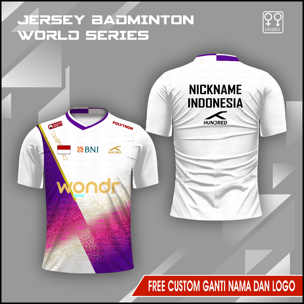 Australia Open 2025 Badminton Jersey เสื้อกีฬาแบดมินตัน
