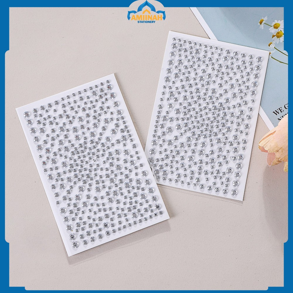 MATA Pearl Face Sticker Set / Makeup Eye Decorative Sticker Face Gem Crystal Sticker คอสเพลย์ Amiina