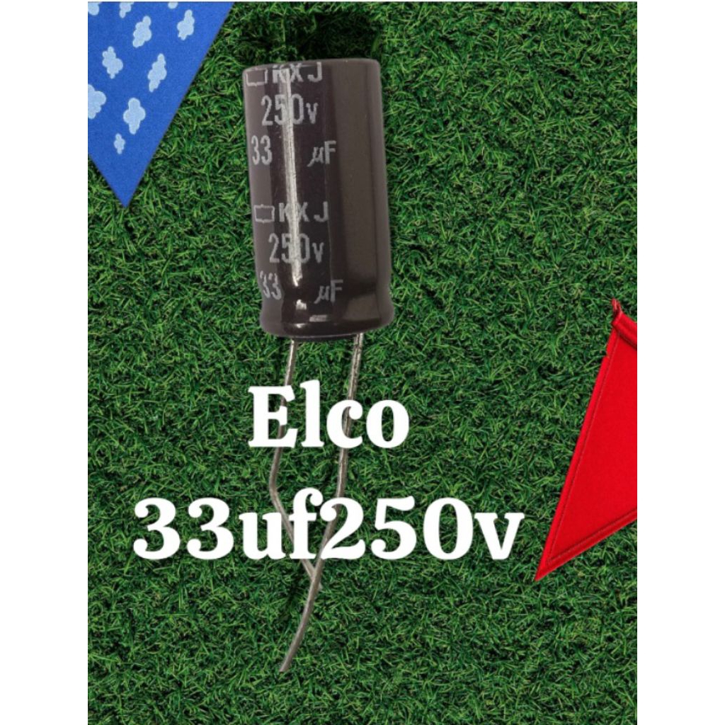 ELCO 33uf250v ELECTRONIC COMPONENTS