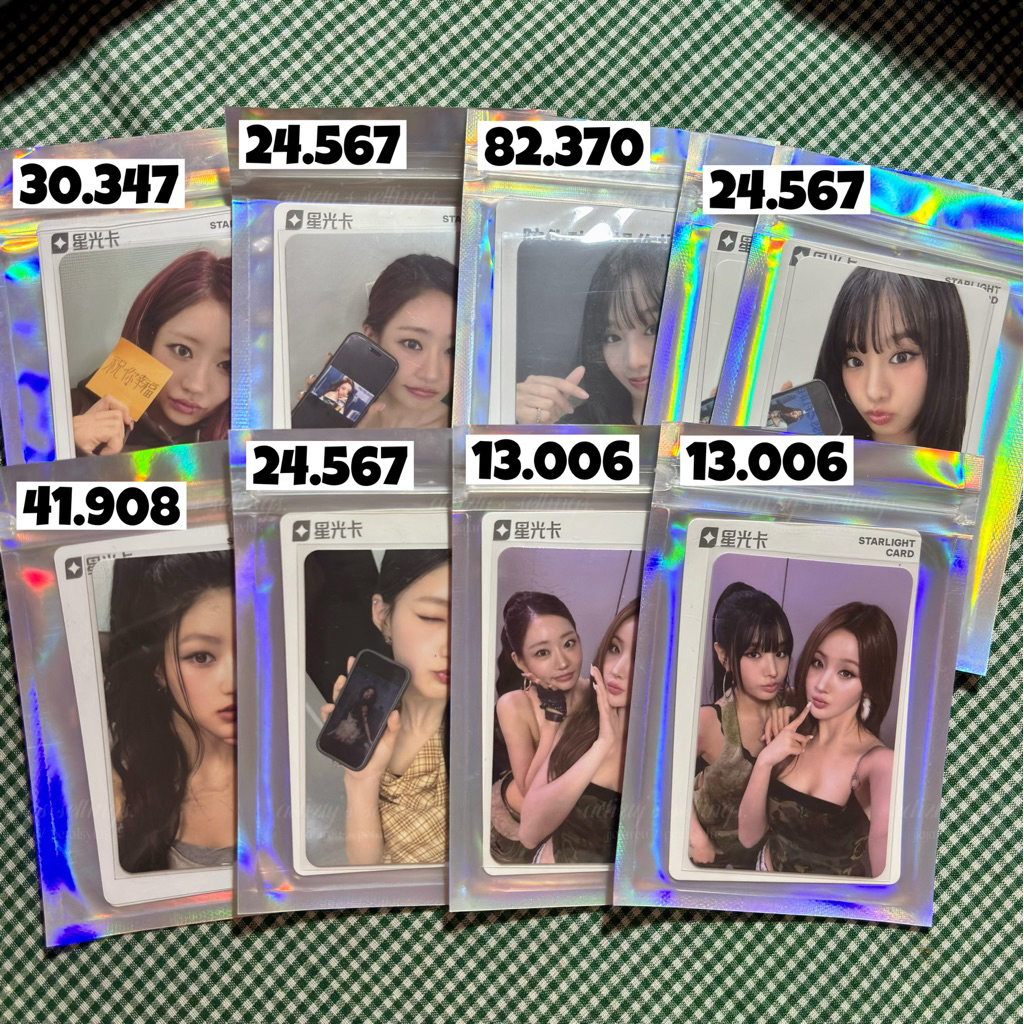 PC POCA PHOTOCARD อย่างเป็นทางการ KISS OF LIFE KIOF QQ 224 JULIE NATTY HANEUL UNIT