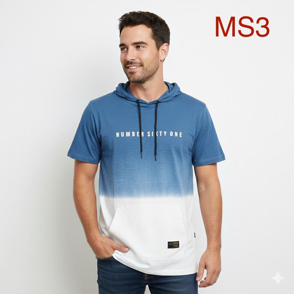 เสื้อยืดผู้ชายหมายเลข Sixty One MS3