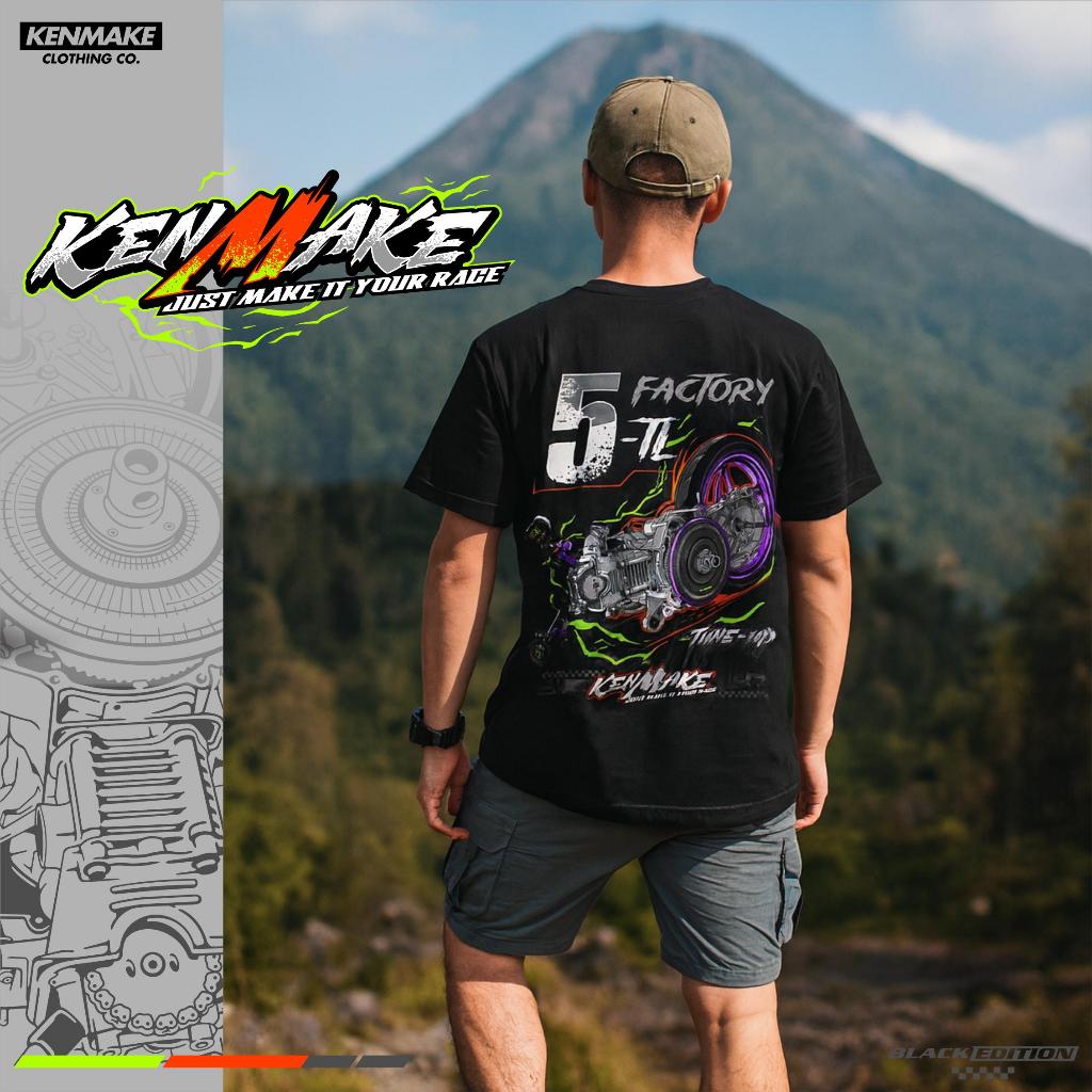 เสื้อยืด Kenmake 5tl Matic เสื้อยืด KNM Matic gang สําหรับผู้ชายและผู้หญิง knm kenmake matic gank