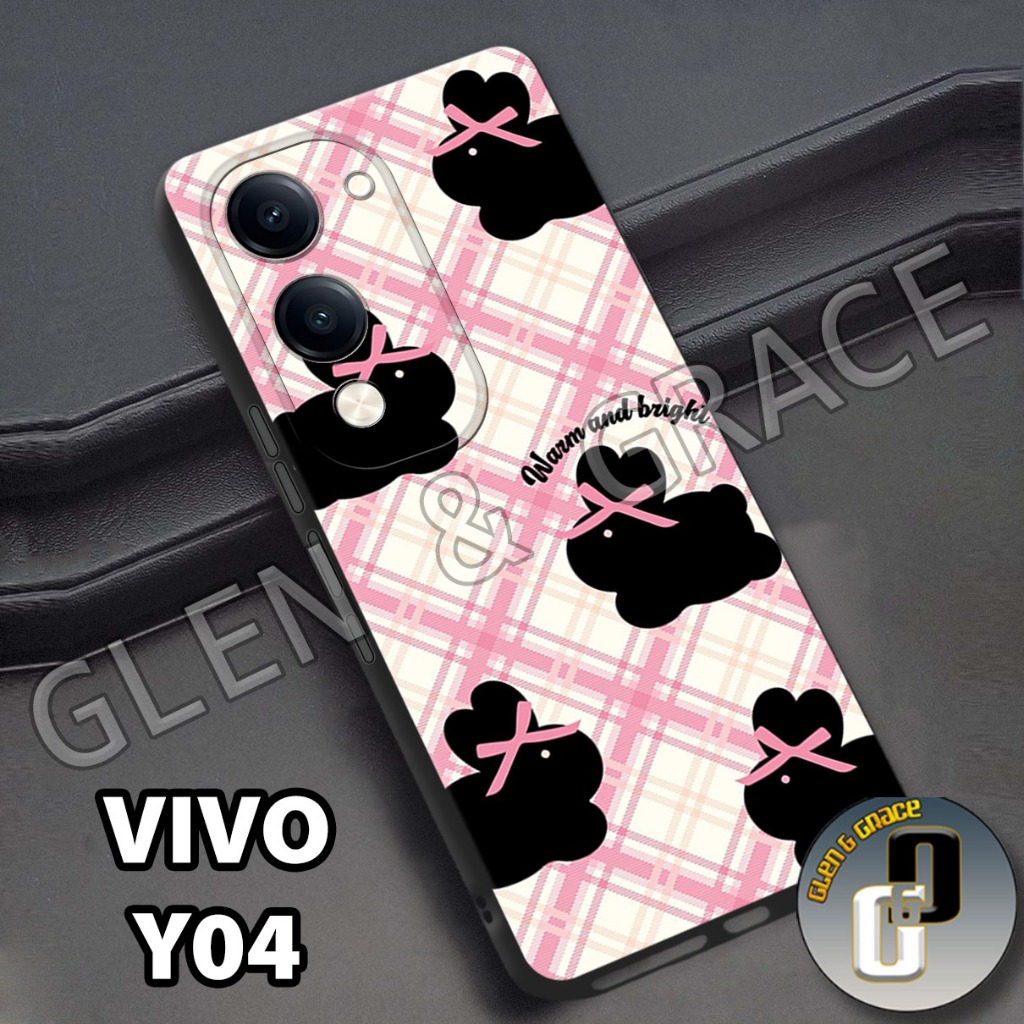 HP G42 - softcase procamera vivo y04 - ริบบิ้น vivo y04s รุ่นล่าสุด วัสดุยาง - เคสป้องกัน - - โทรศัพ