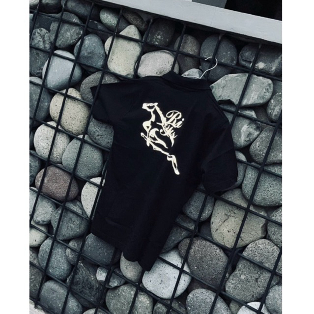 FRS - เสื้อโปโลผ้าฝ้ายหรูหราสีดําพรีเมี่ยมเสื้อโปโลผู้ชายเสื้อโปโลผู้ชายเสื้อโปโล FRS