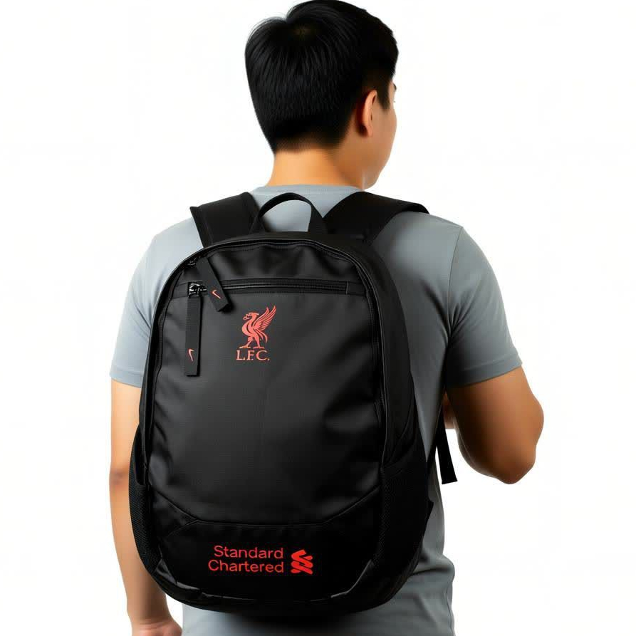 กระเป๋าเป้สะพายหลัง LIVERPOOL พร้อม RAINCOVER BONUS
