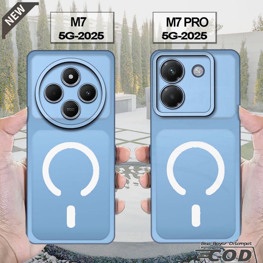 เคส Xiaomi POCO M7 2025 - เคส POCO M7 PRO 2025 _เคสซิลิโคนสีดําใสสุดเท่ softcase