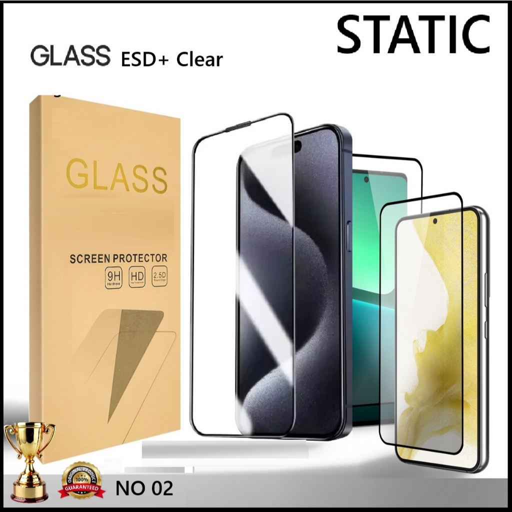 LAYAR MY$-02 2026 Tempered CLEAR STATIC ESD XIAOMI POCO C85 C75 C71 C65 C40 M7 PRO X7 PRO M6 X6PRO M