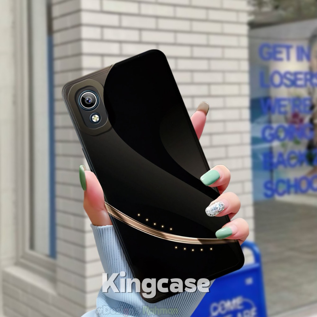 เคส Vivo Y91c - Vivo Y1s - Vivo 1820 - Vivo 1929 Fashion Case Softcase Macaron Protect Camera Kesing