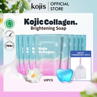 KOJIS Kojic Collagen Brightening Soap 90G [DAPAT 10]