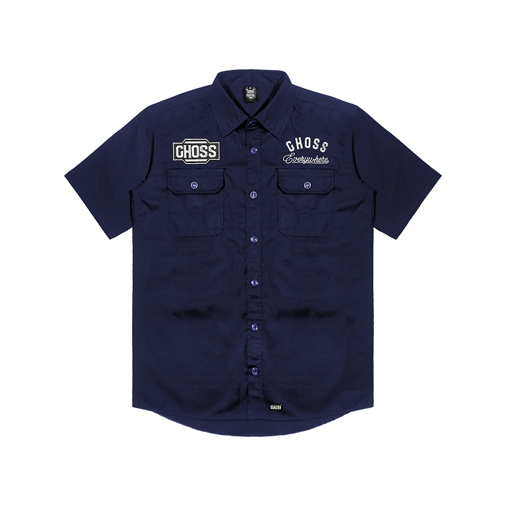 SHIRT G OVAL NAVY // SHIRT GHOSS OVAL NAVY // SHIRT GHOSS