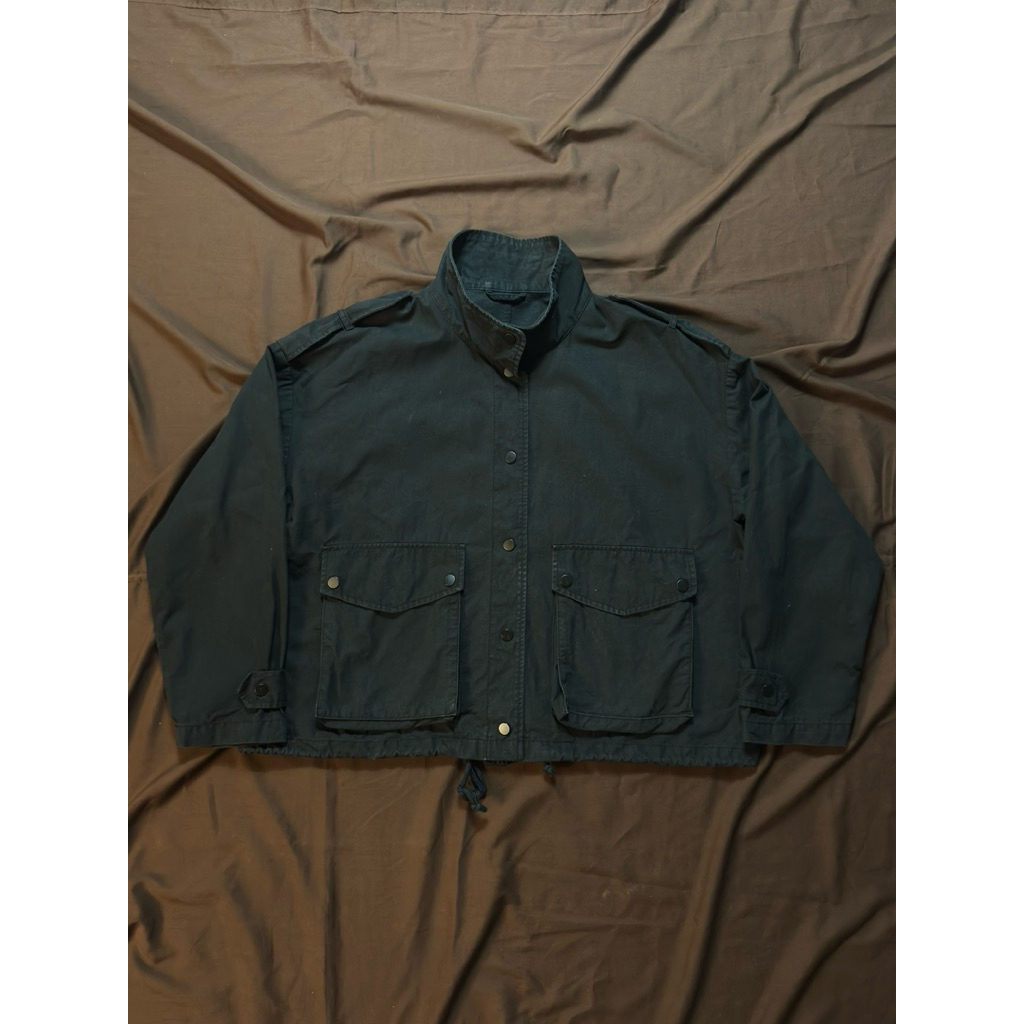 8 Seconds Boxy Jacket สีดํา