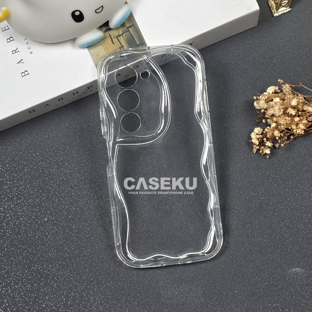 Redmi 15 Redmi 15C Case Clear Wave Softcase Redmi 15 Redmi 15C