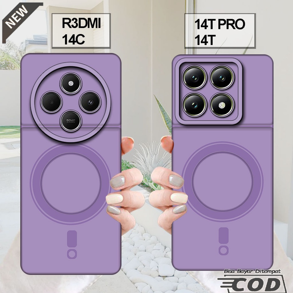 เคส XIAOMI REDMI 14C - เคส XIAOMI 14T - เคส XIAOMI 14T PRO _ปลอกซิลิโคนยืดหยุ่นใสสีดํา