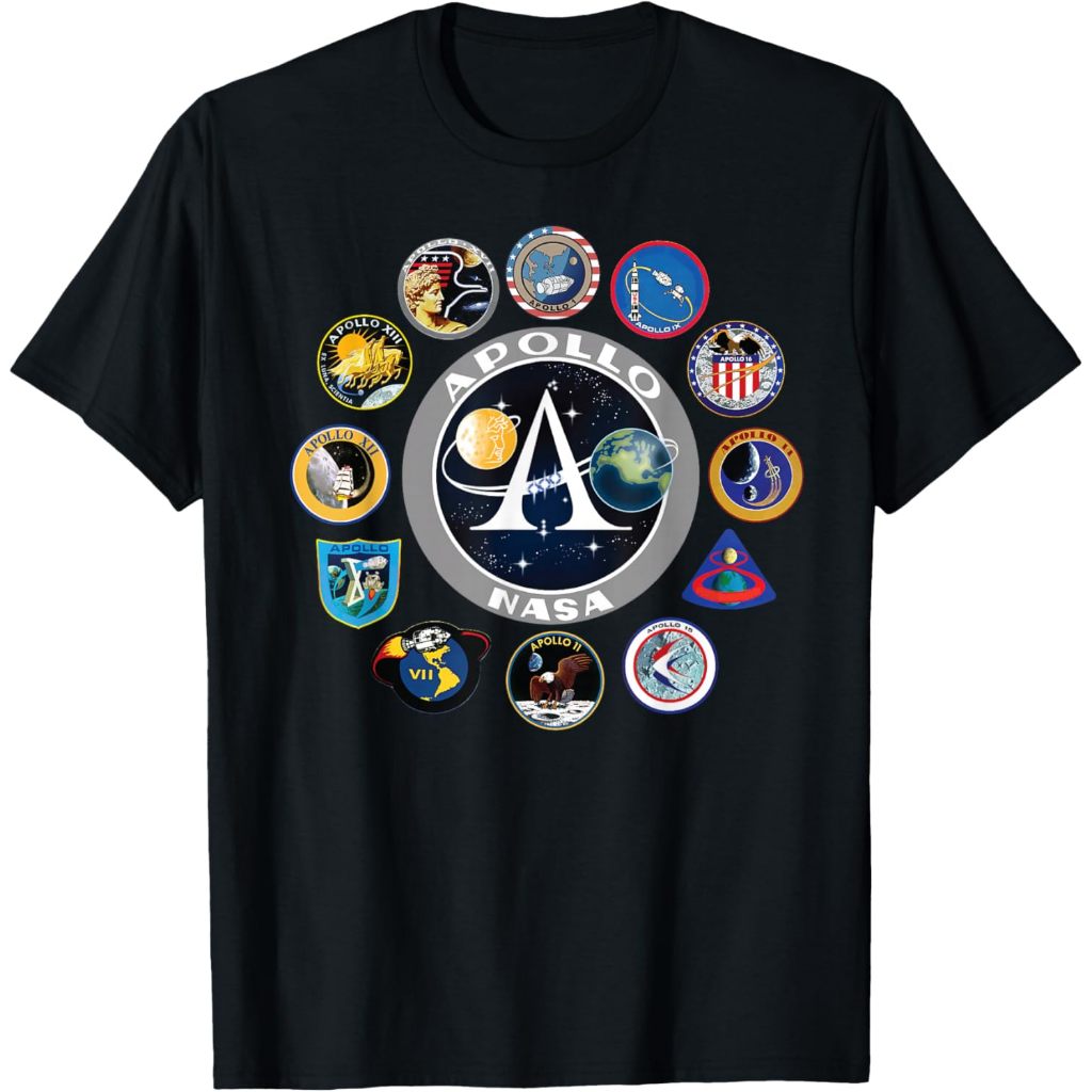 เสื้อยืด NASA Apollo สําหรับเด็ก
